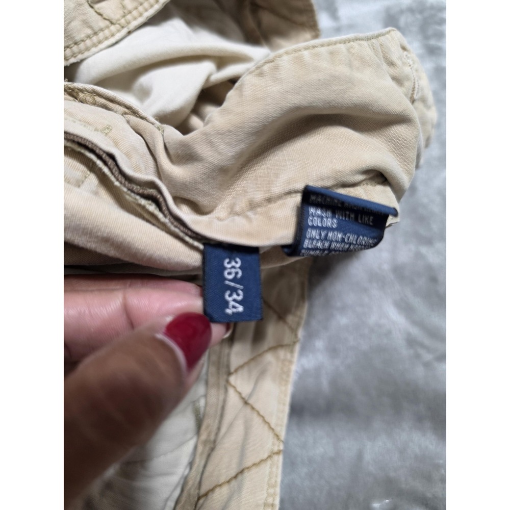 Vintage Polo Ralph Lauren M-1957 Straight Fit Utility Cargo Pants Size 36x34 - Picture 5 of 8